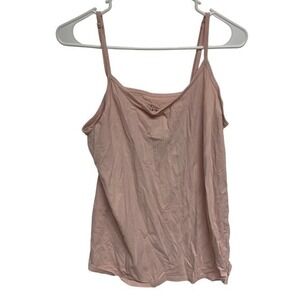 Torrid Pink Cotton Spandex Camisole Tank Top Size 2X
